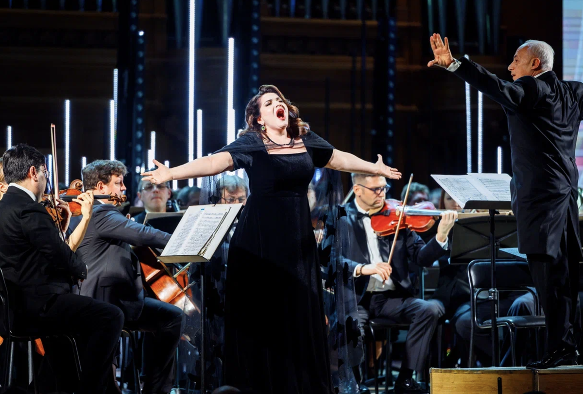 Владимир Спиваков и Хибла Герзмава